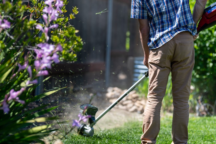 Commercial lawn maintenance result